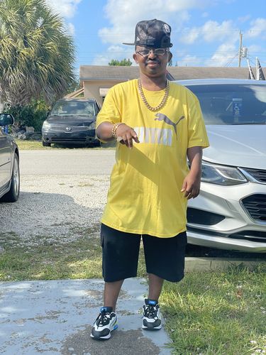 Customer photo review of 16MM 14K Gold Plated Miami Cuban Link Chain