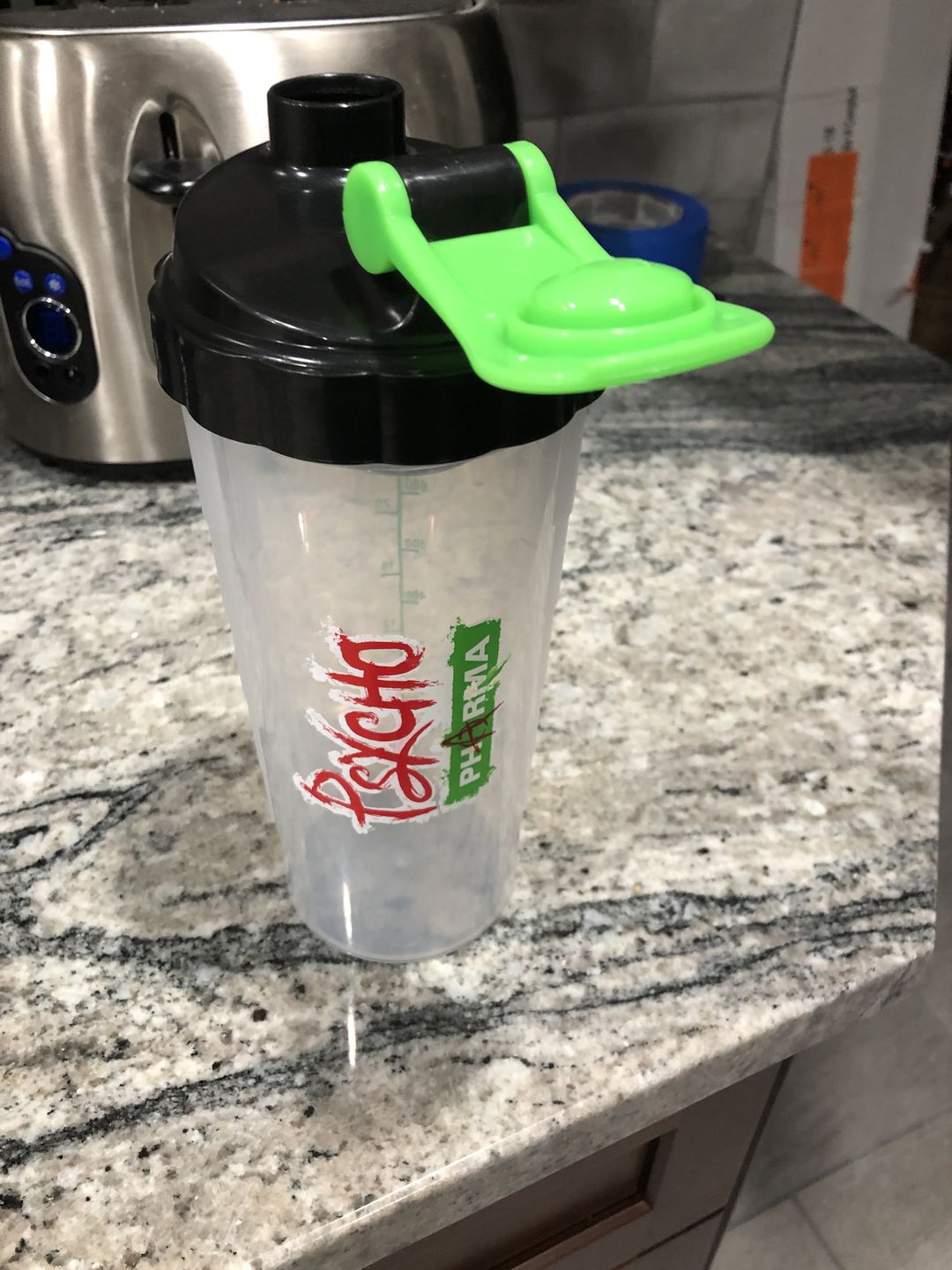 Customer photo review of Psycho Pharma Shaker Cup (Bonus)