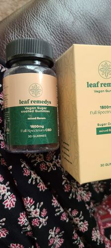 Customer photo review of 1500Mg Mixed Natural Flavors CBD Gummies