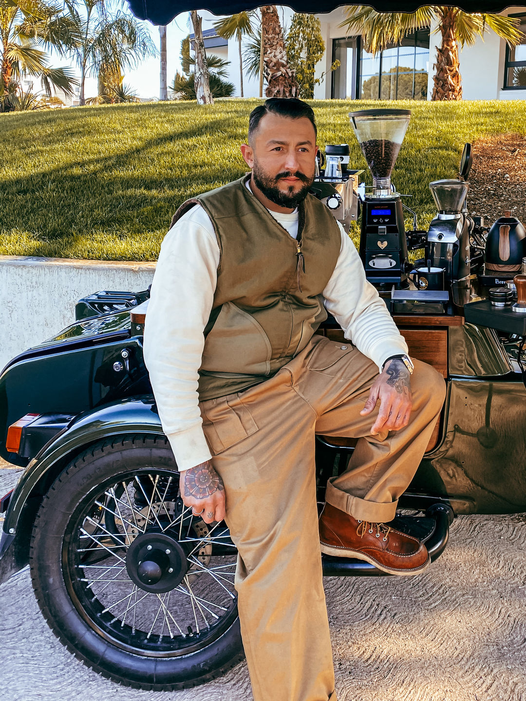 Customer photo review of 1943 British Army KD & JG Gurkha Bermuda Pants - Olive