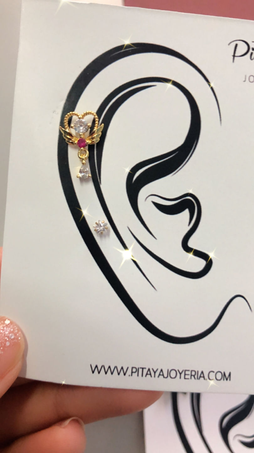 Customer photo review of Piercing Sailor Moon