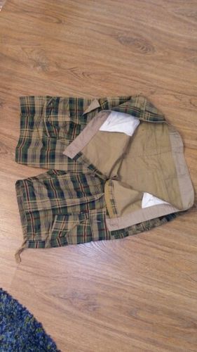 Customer photo review of Plaid Beach Shorts