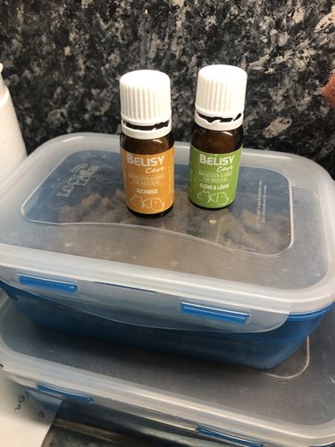 Kundenbewertung mit Foto zu BELISY Bachblüten Globuli für Hunde & Katzen - gegen Juckreiz - 10 g