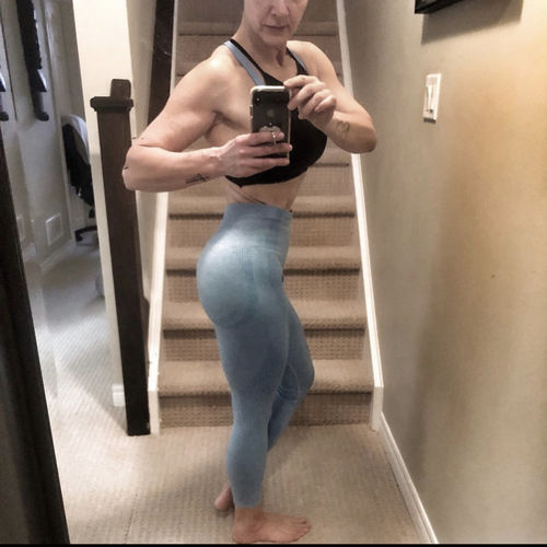 Customer photo review of Blue Legging