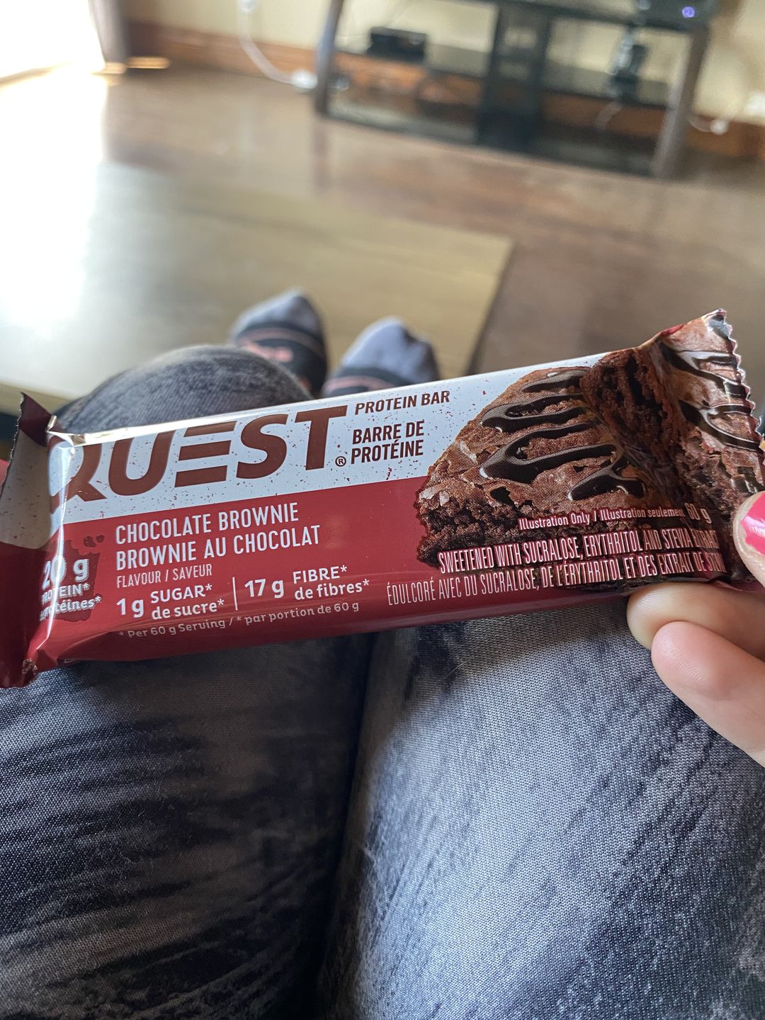 Customer photo review of Quest - Barres protéinées 60g