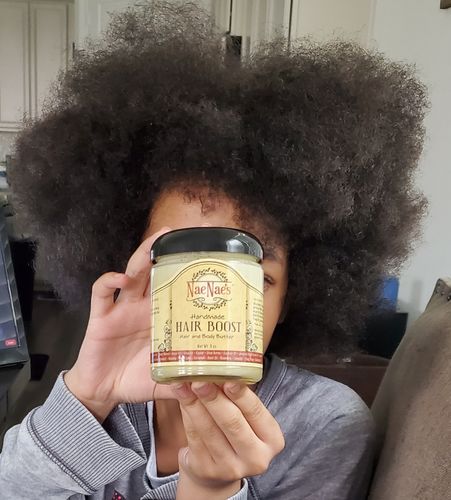 Customer photo review of Nae Nae's Hair Boost 9oz
