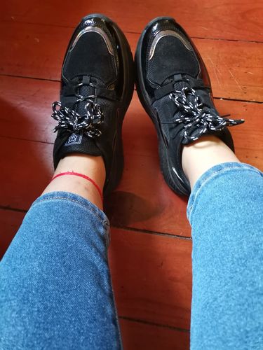 Customer photo review of SANDALIA NEGRA 15692