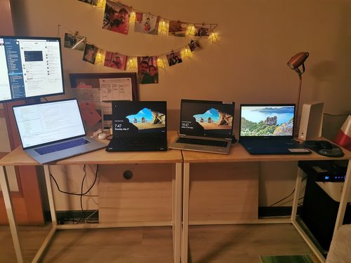 Customer photo review of Escritorio para computador MIMA 90 x 50 Blanco