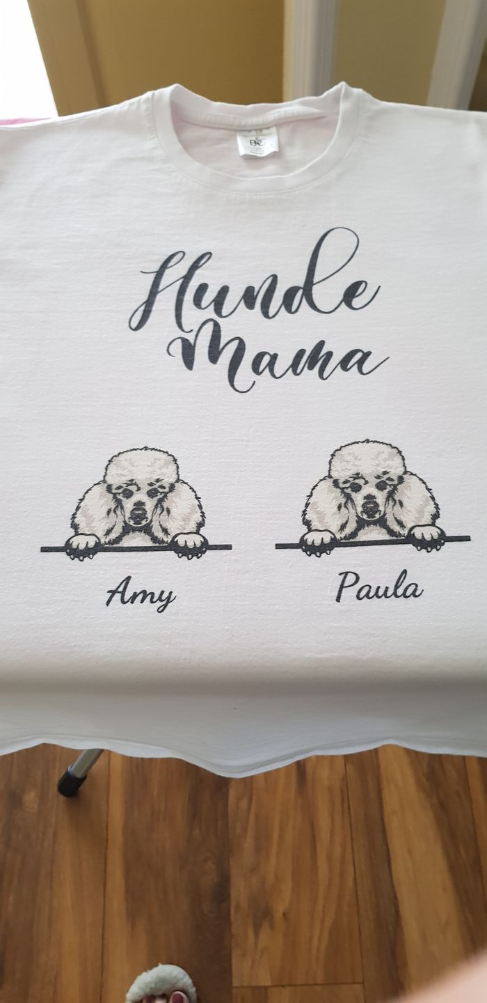 Customer photo review of Haustiereltern - Individuelles T-Shirt
