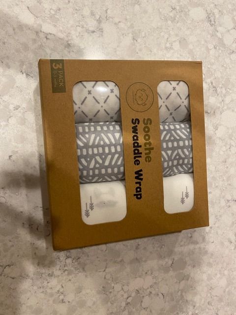 Customer photo review of 3-Pack SOOTHE Swaddle Wraps