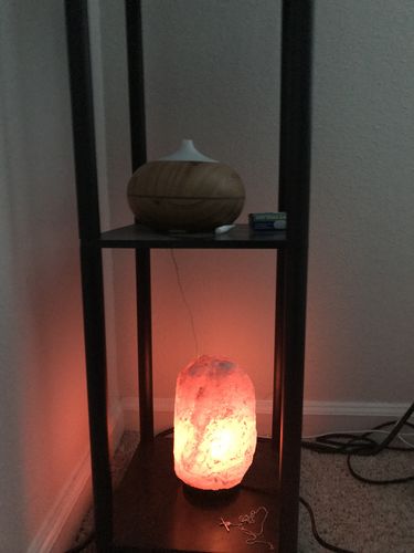 Customer photo review of Original Himalayan Salt Lamp (Large)