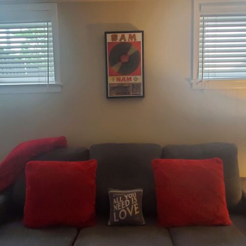 Customer photo review of Sam The Record Man Wall Art