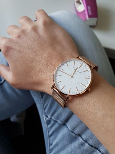 Customer photo review of World Edition Rosé Gold White