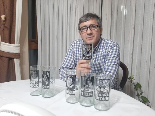 Customer photo review of Vasos Star Wars - A New Hope - Juego de 6 Vasos