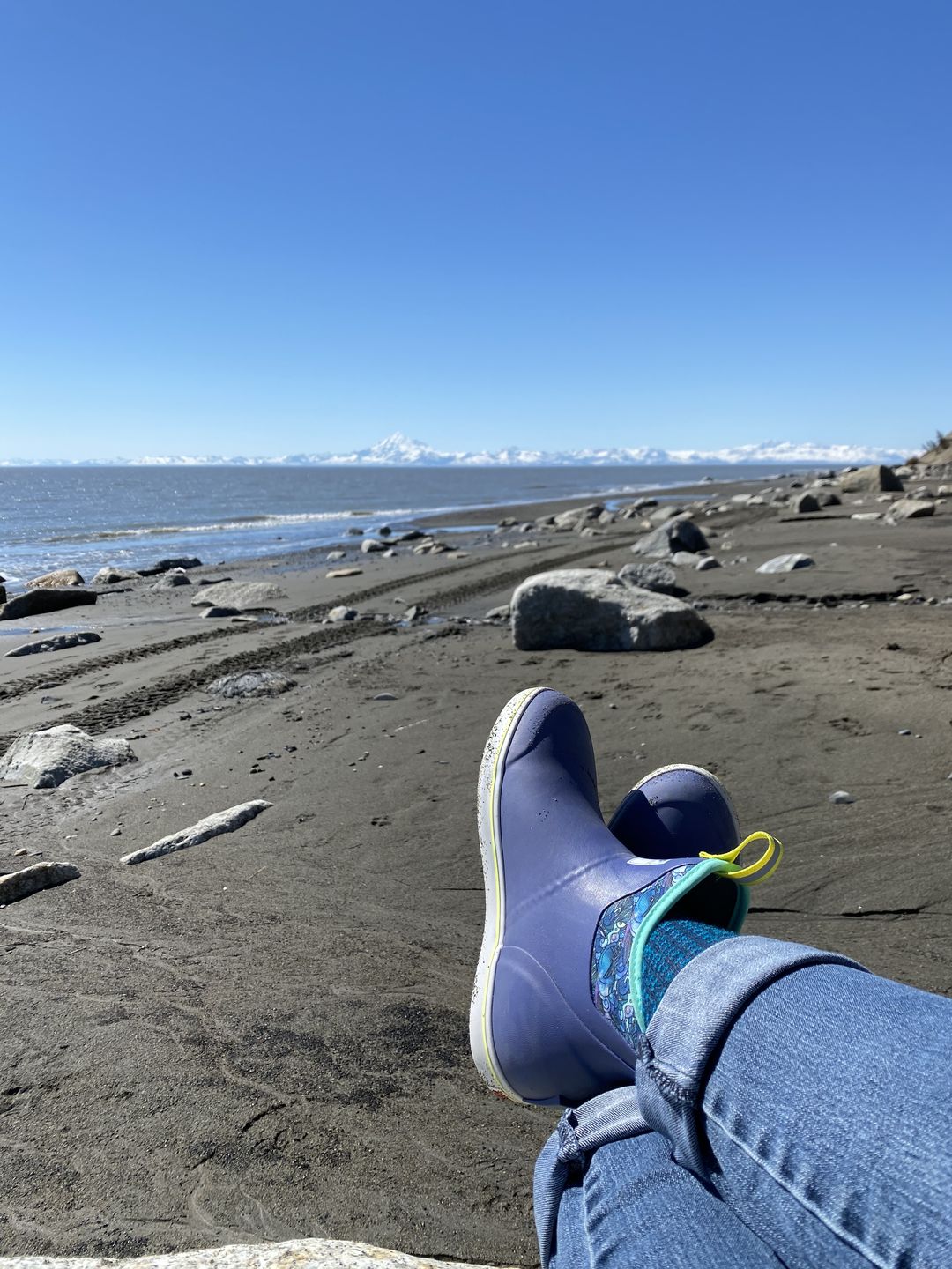 Customer photo review of Totally Tarpon 6" Ankle Deck Boot