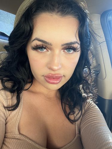 Customer photo review of Aurora Blue Contact Lenses(12 months wear)