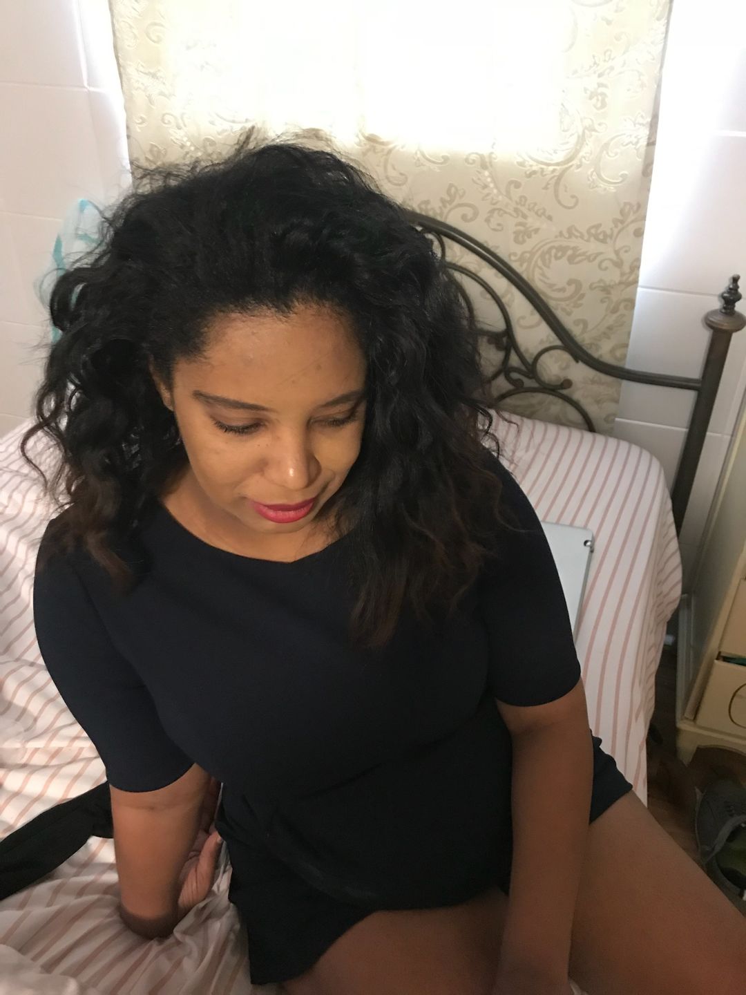 Customer photo review of Bloom- Supa Potent Healthy Hair Growth Oil