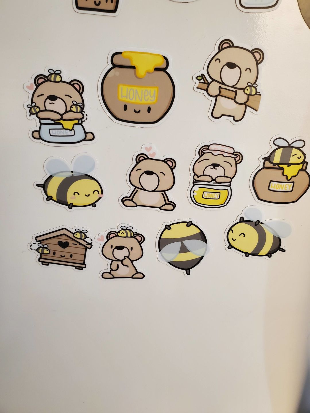 Customer photo review of Bears Die Cut Stickers