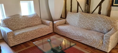 Customer photo review of Desert - Housses Extensibles de Fauteuil et Canapé - La Maison des Housses