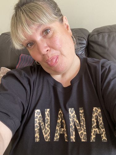 Customer photo review of Nana Leopard T-Shirt 00 (MRK X)