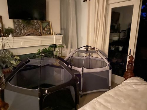 Customer photo review of Pop N' Go® Playpen