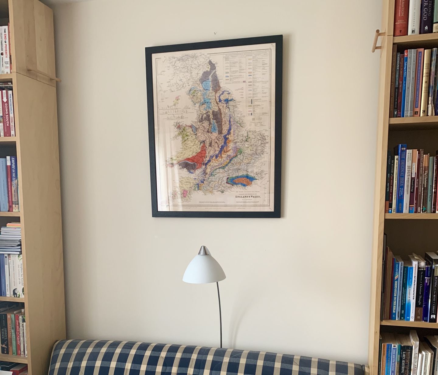 Customer photo review of Old Geological Map of England & Wales by Roderick Impey Murchison, 1843