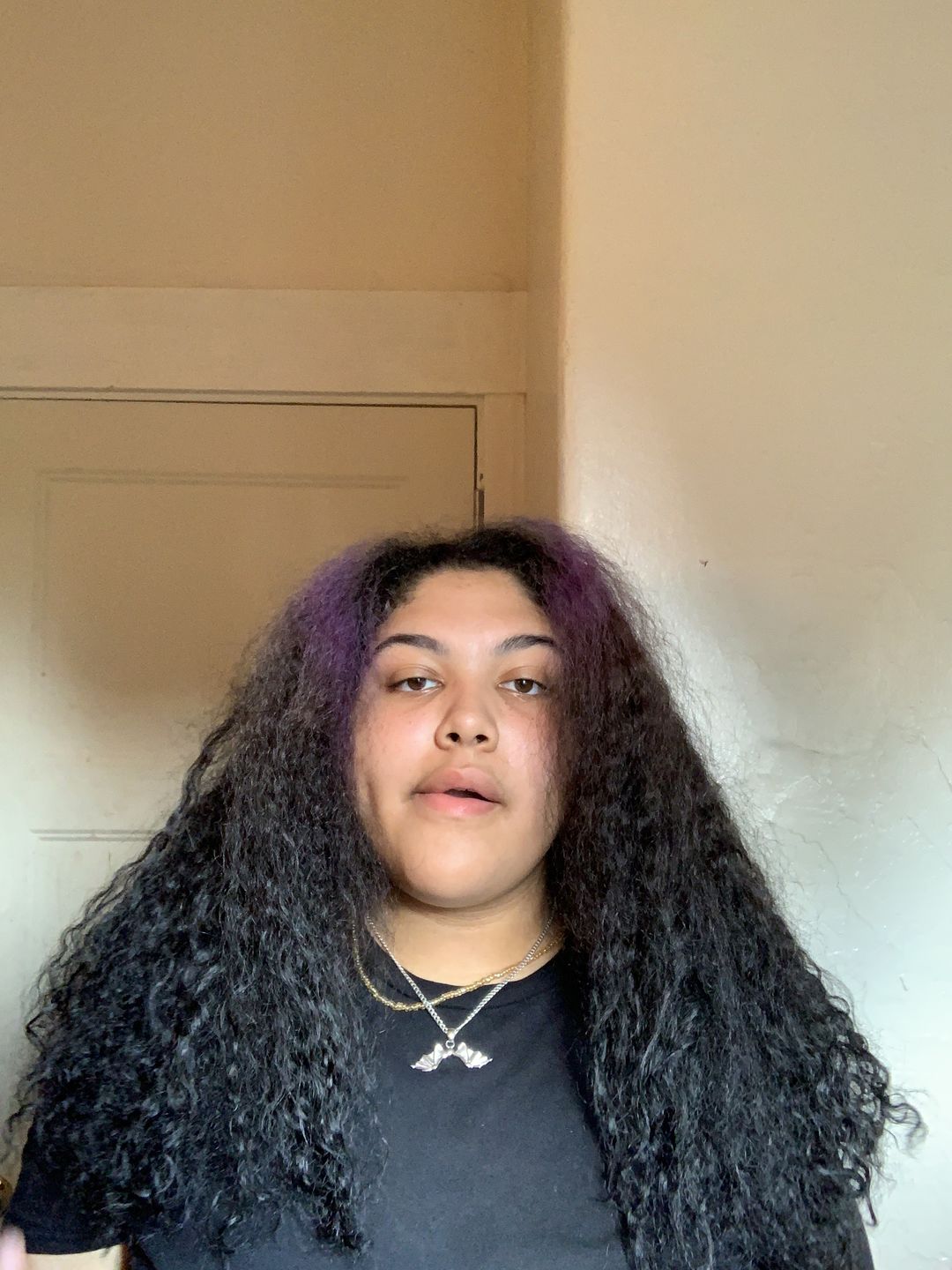 Customer photo review of DEATH WINGS PENDANT