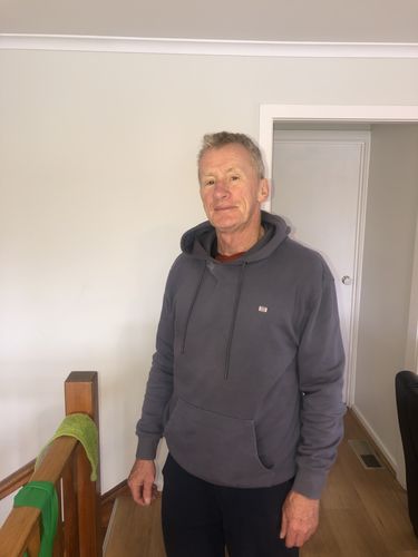 Customer photo review of Basic Hoodie Ash Grey