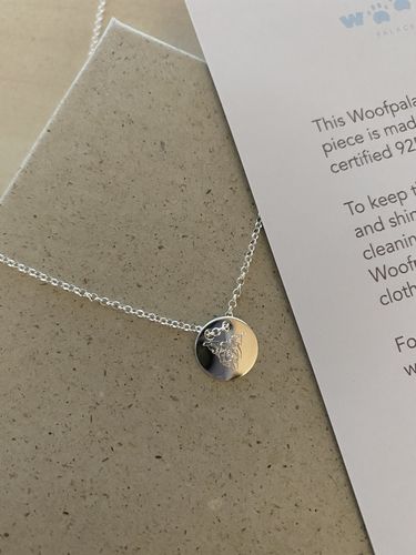 Customer photo review of Silber Lineart Love Halskette