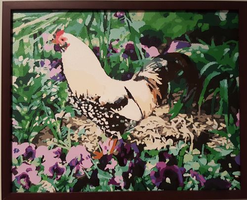 Customer photo review of Paint your photo