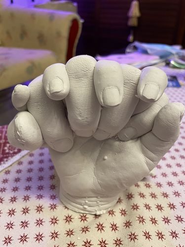 Customer photo review of Páros | Kézszobor készítő - Szett