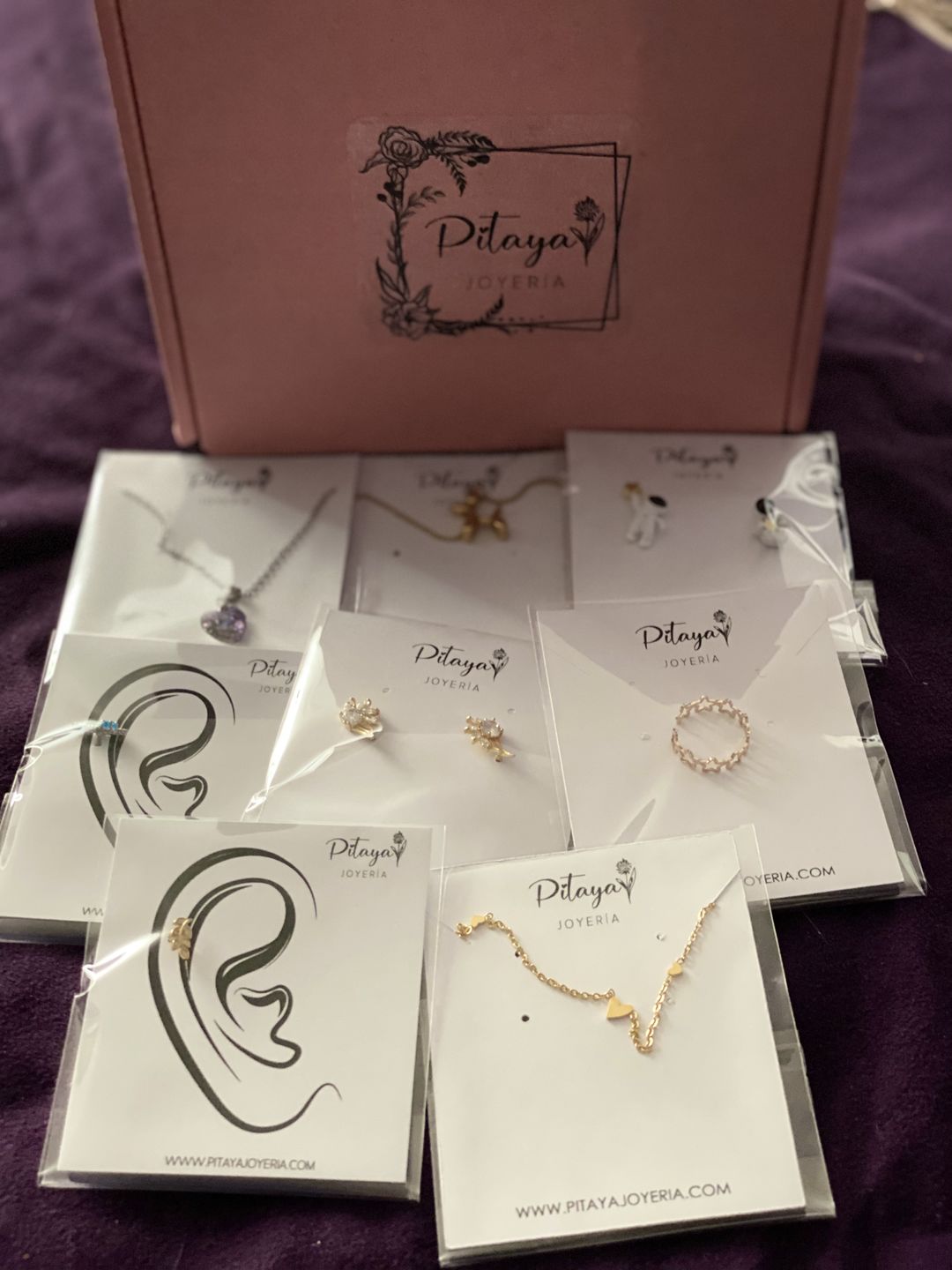 Customer photo review of Piercing Estrellas Rosca Plana