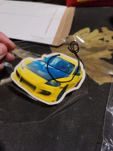 Customer photo review of Two Custom Air Fresheners