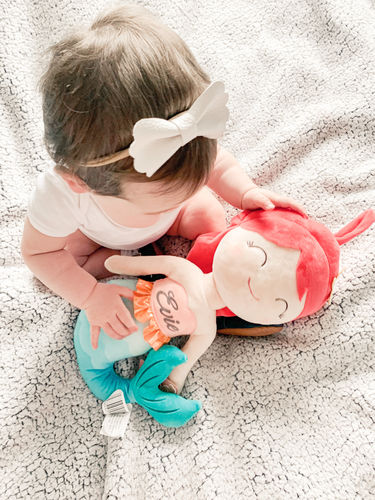 Customer photo review of Personalized Mermaid Girl