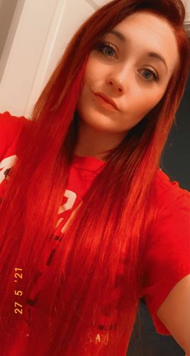 Customer photo review of Full Shine Tape in Hair Extensions 100% Remy Human Hair Balayage Ombre (#10/14)
