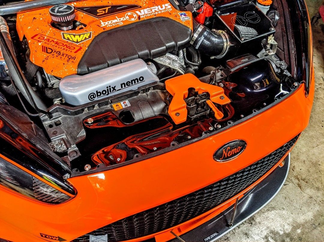 Customer photo review of Proform Engine Bay Slam Panel Covers (various colours) - MK7.5 Fiesta inc ST180
