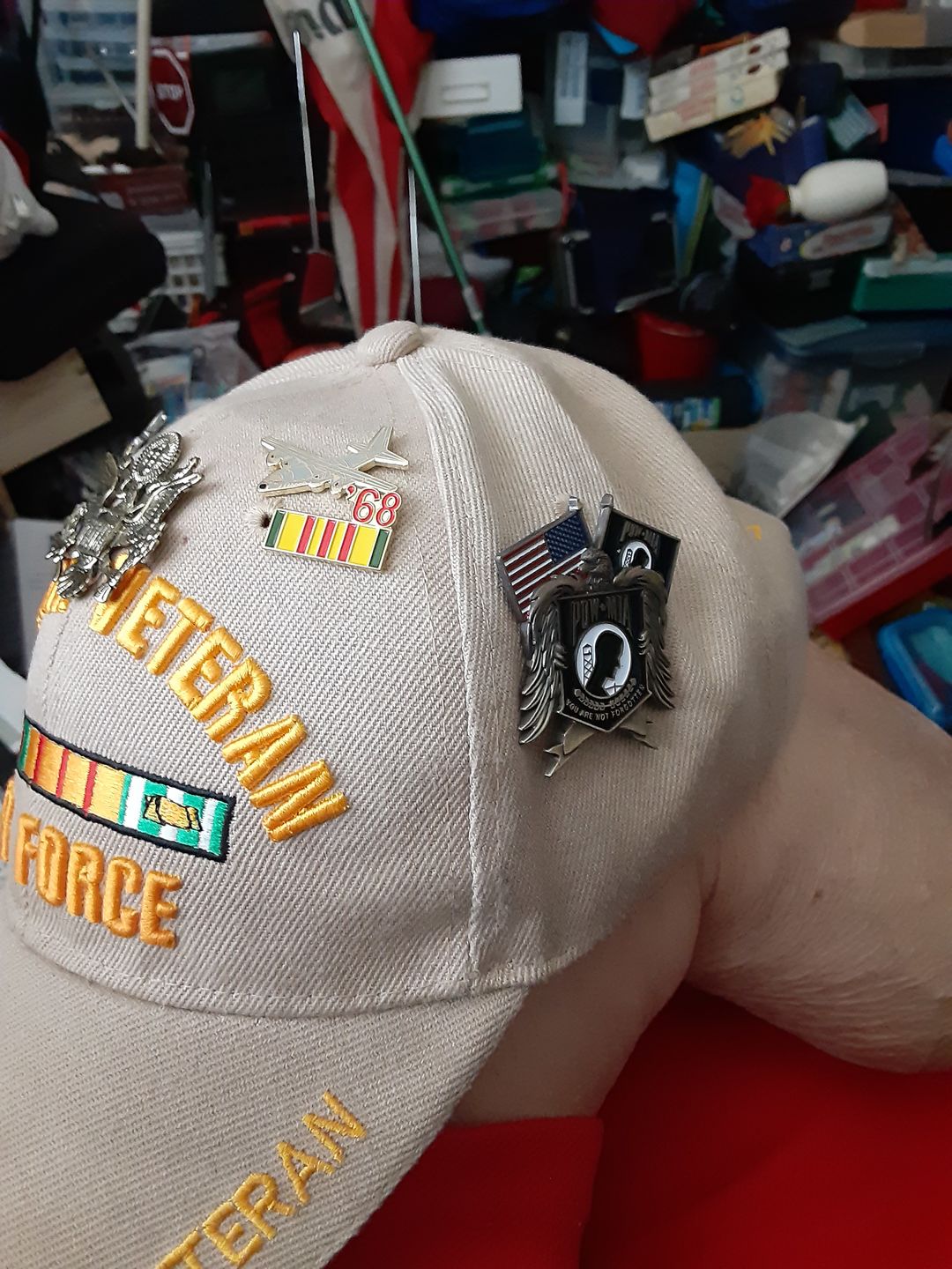 Customer photo review of POW*MIA Memorial Pin