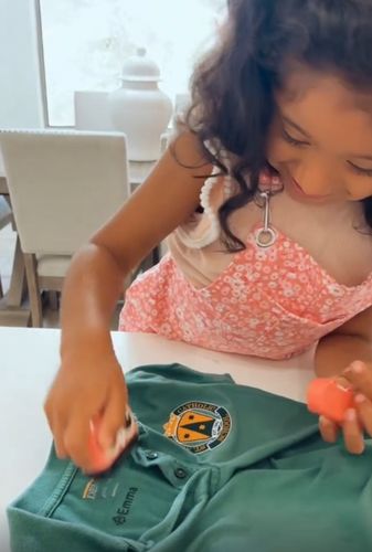 Customer photo review of TheNameStamp™ - Luxury Animal Stamps