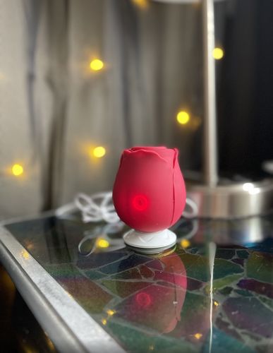 Customer photo review of Washable Waterproof Women Rose Toys with 10 Gears