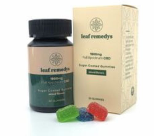 Customer photo review of 1500mg CBD Gummies mixed flavors