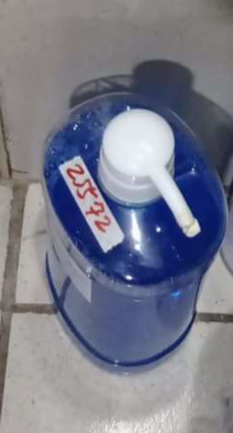 Customer photo review of 1 Liter Liquid Laundry Soap: RE FiLLs