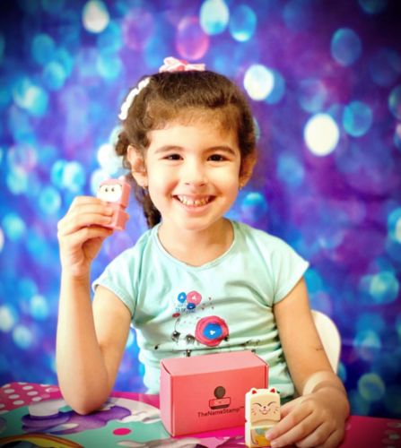 Customer photo review of TheNameStamp™️ - Puppy & Cat