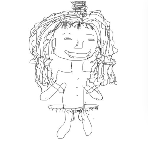 Customer photo review of Healthy Roots Doll: Zoe