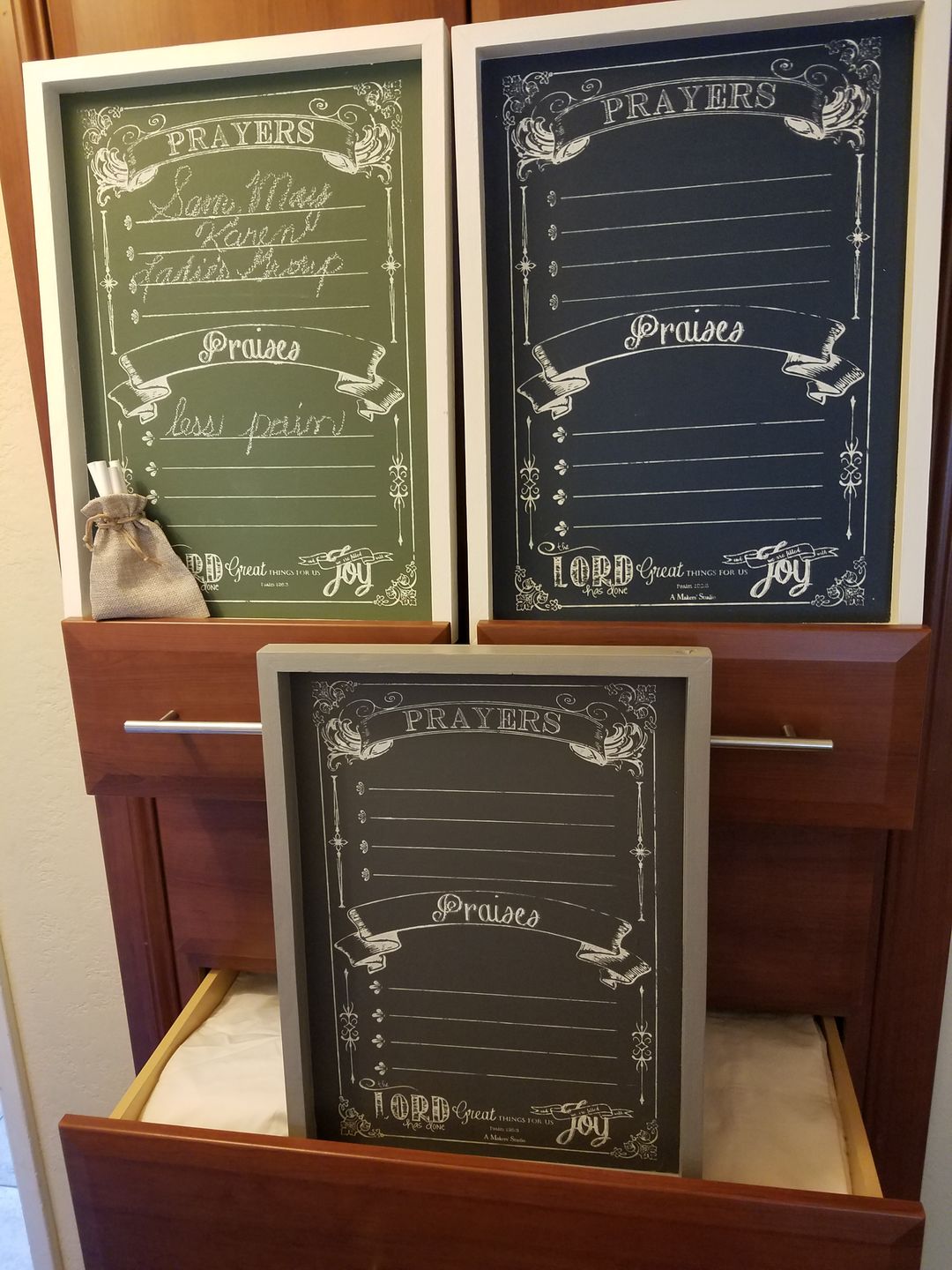 Customer photo review of Midnight Dreams - One Step Paint
