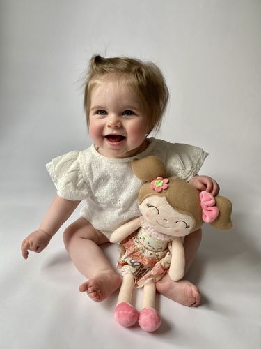 Customer photo review of Personalized Spring Girl - Pink
