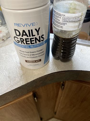 Customer photo review of Daily Greens Powder