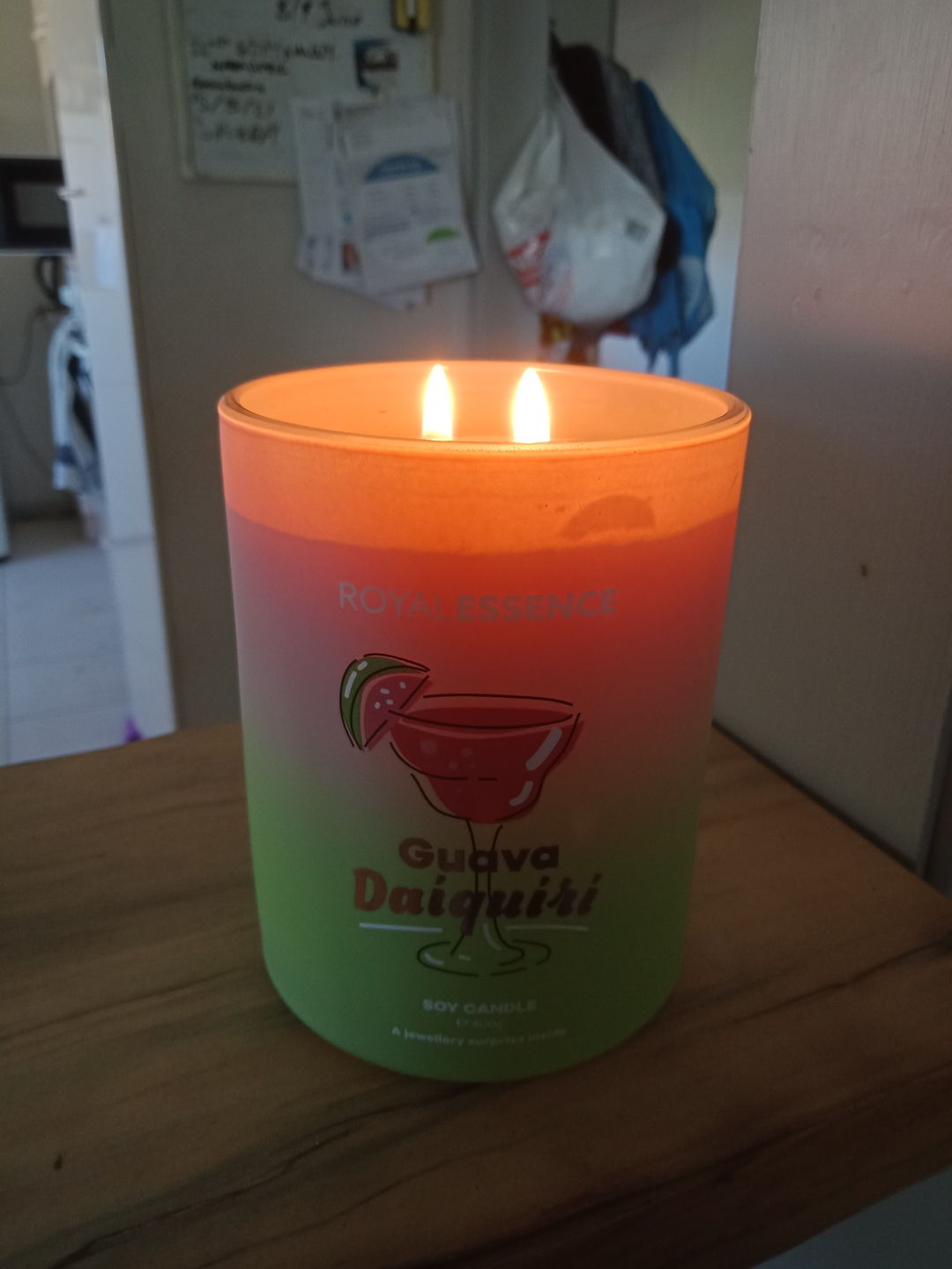 Customer photo review of Guava Daiquiri (Candle)
