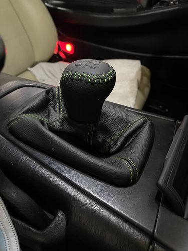 Customer photo review of MR2Heaven Weighted Leather Wrapped 98 OEM JDM MR2 Style Shift Knob