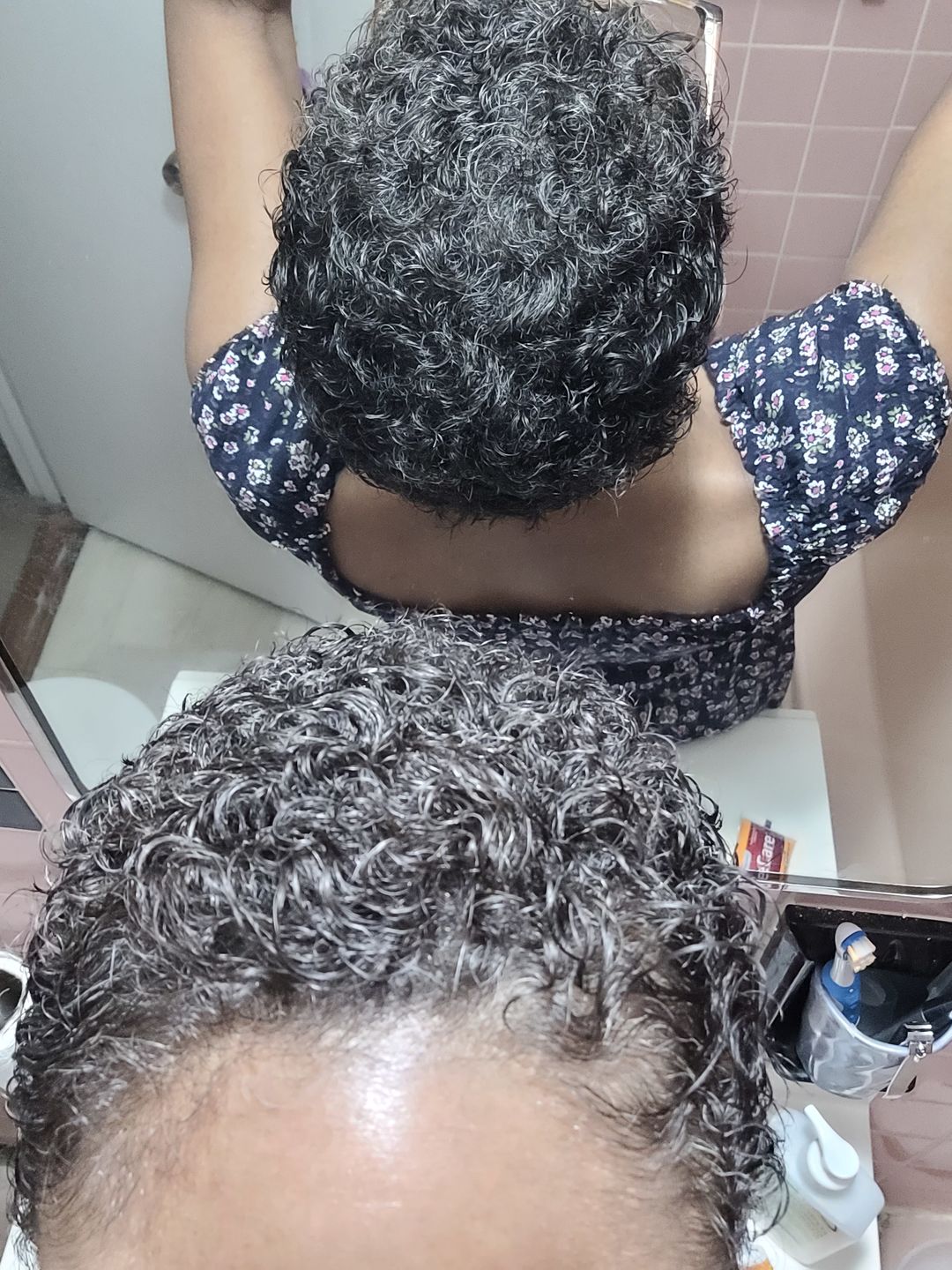 Customer photo review of Hello Gorgeous Hair Care System (For Tight Curls)