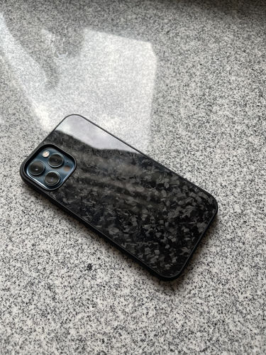 Customer photo review of CD Forged Carbon Handyhülle iPhone